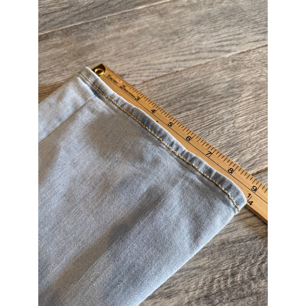 True Religion Joey Mid Rise Flare Jeans Womens 26 Bootcut Y2K Distressed Boot - Picture 11 of 12